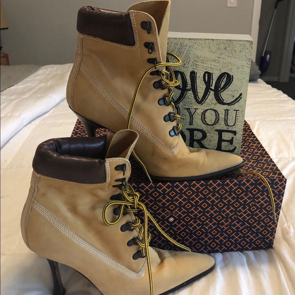 Manolo Blahnik Timberlands